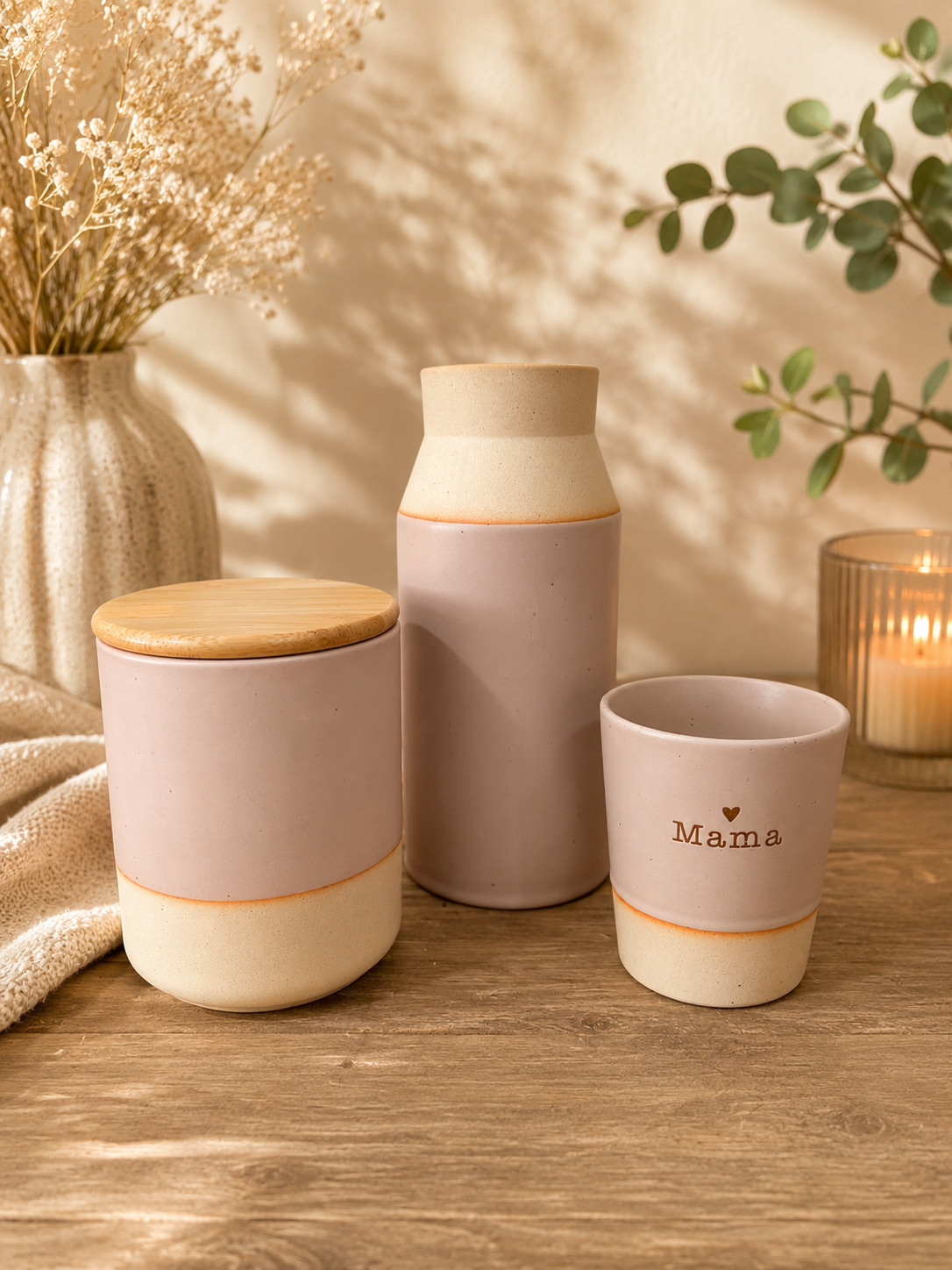Ceramics set Mama