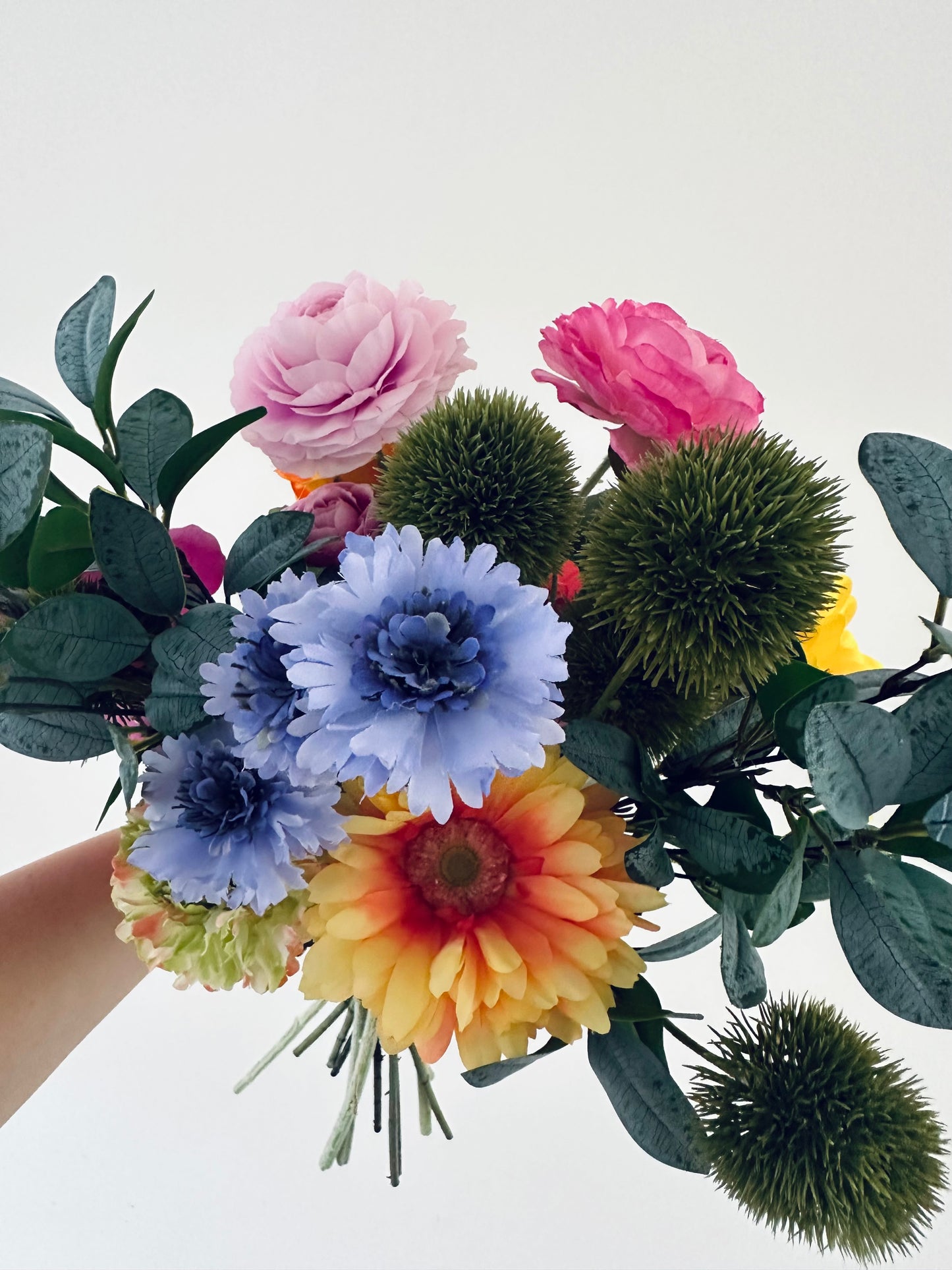 Zijden boeket Daisy