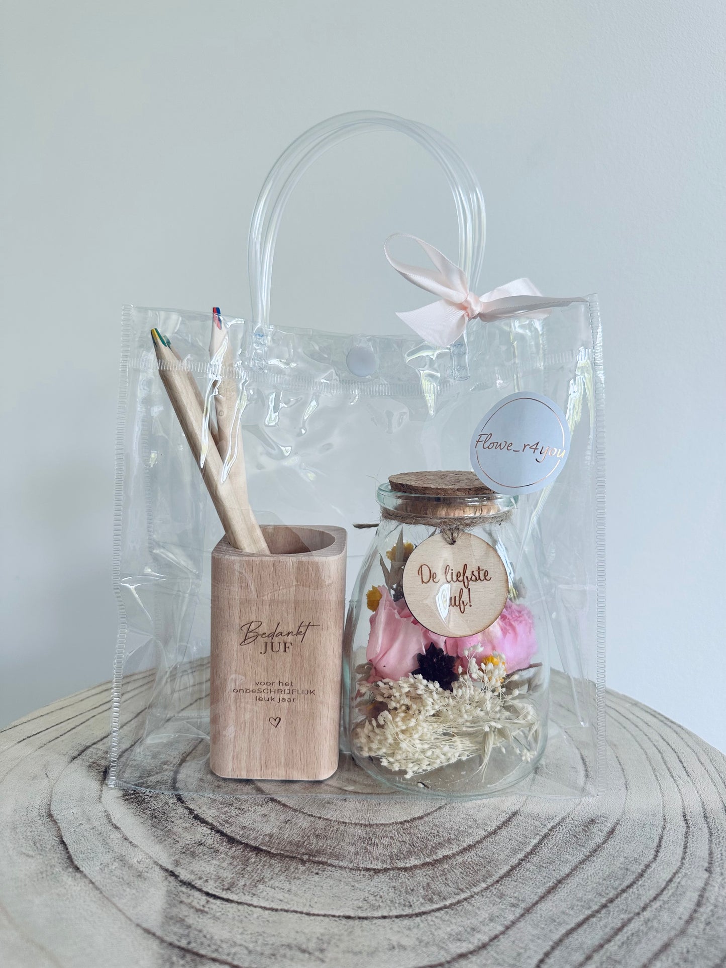 Geschenktas Juf