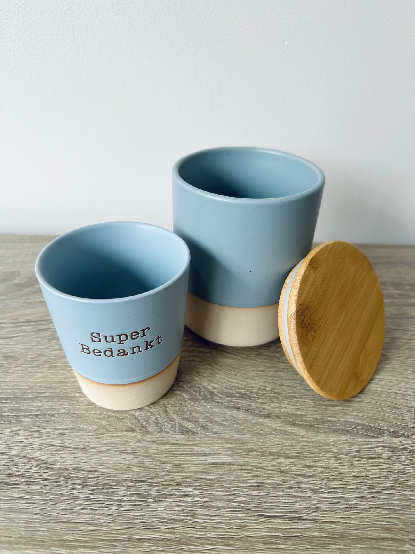 Set Ceramics Super bedankt