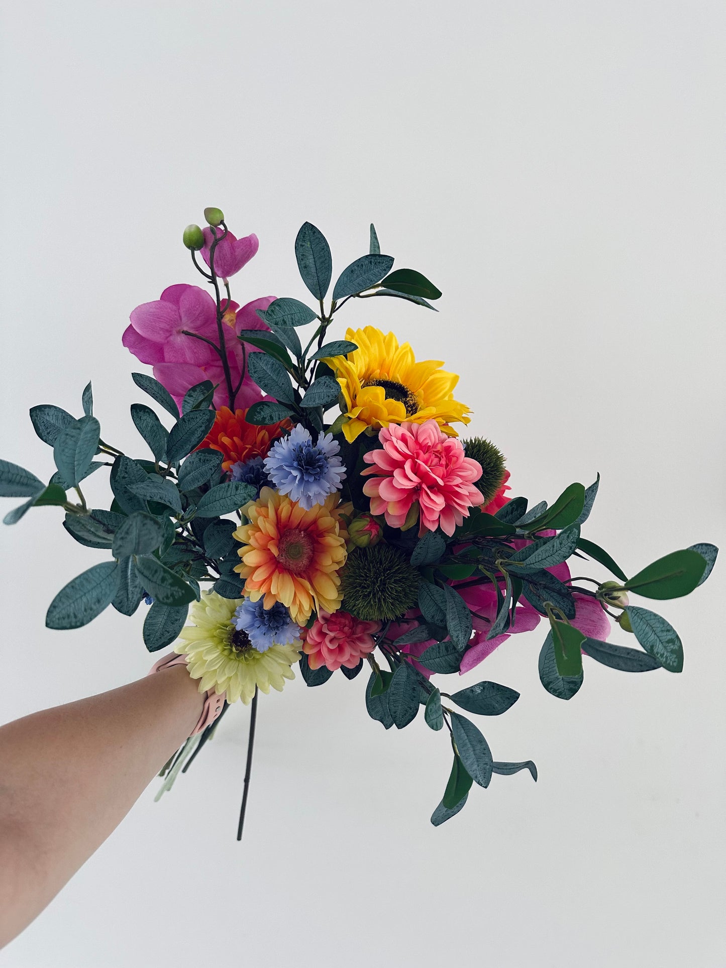 Zijden boeket Sunflower
