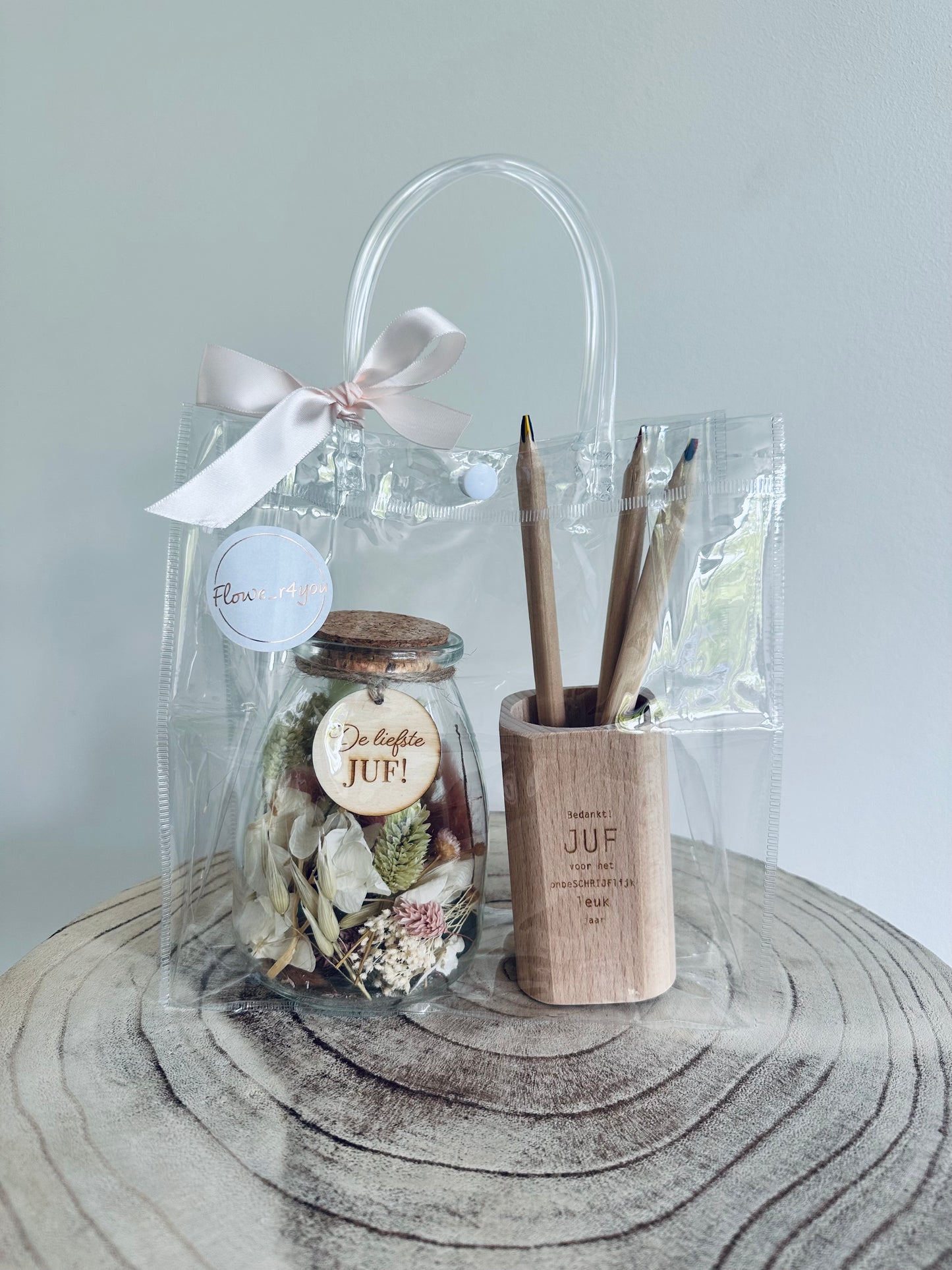 Geschenktas Juf