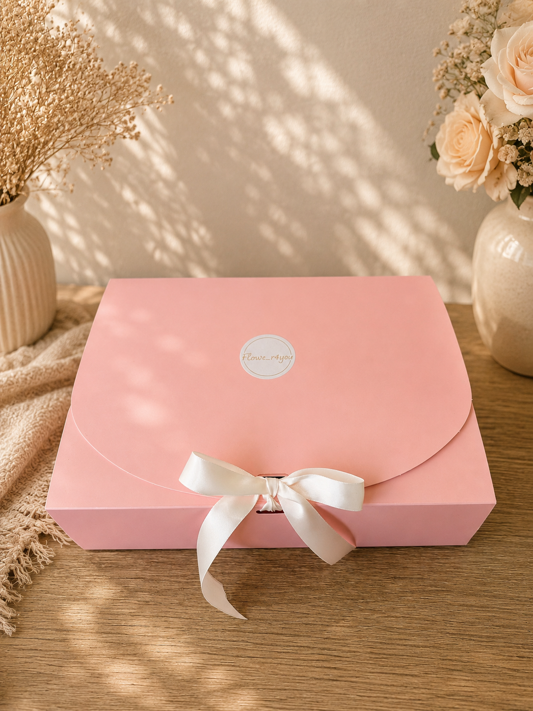 Set Boeketje Magalie incl. vaasje en kaars (Mama jij bent de liefste)
