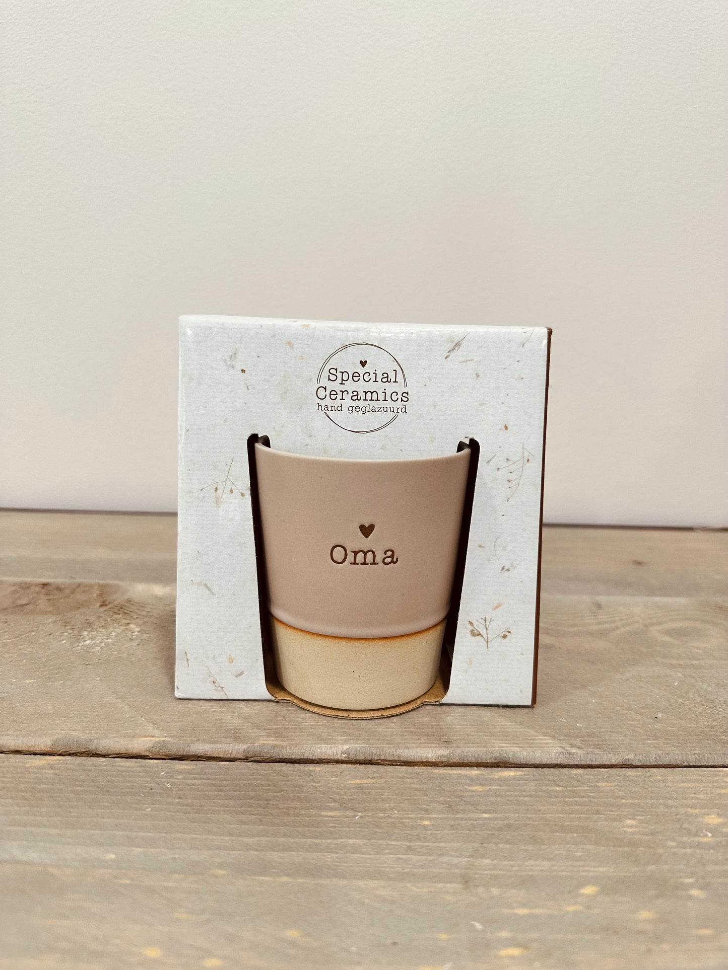 Special Ceramics mok Oma