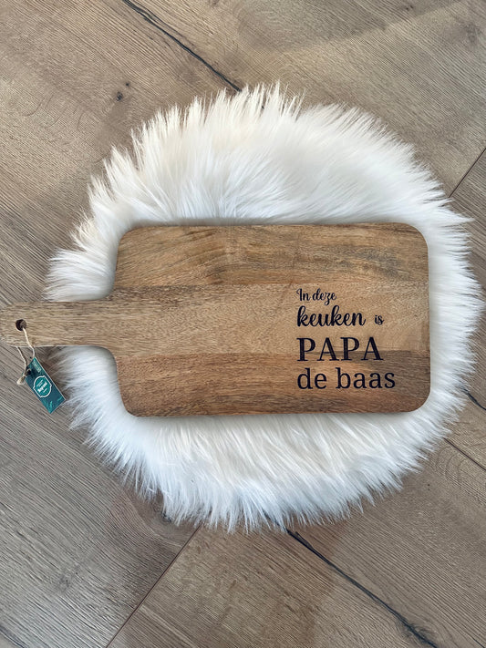 Snijplank Papa