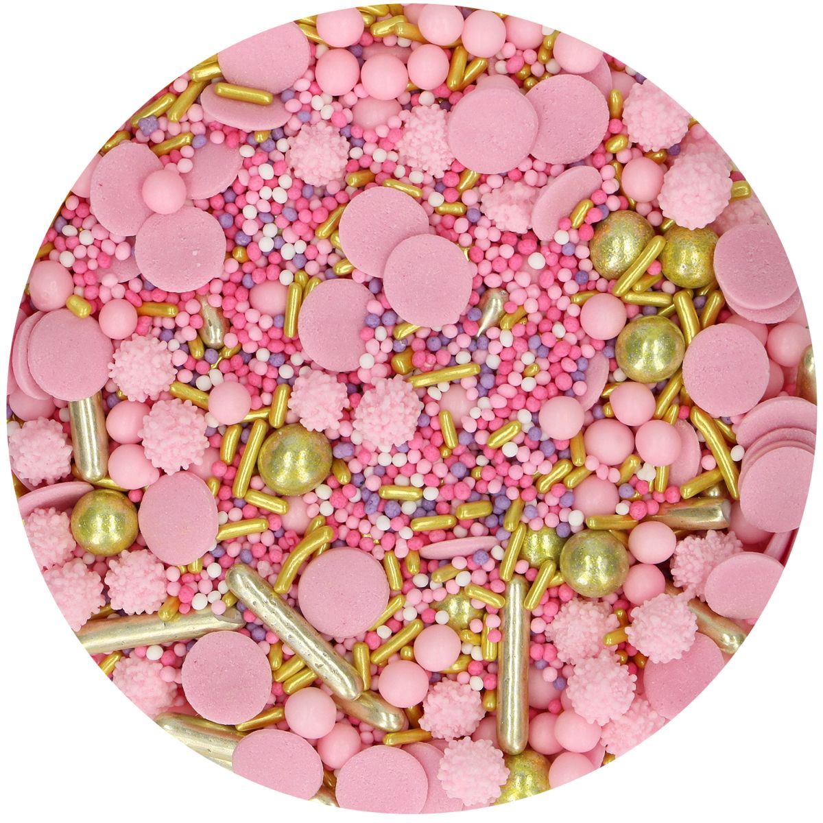 FunCakes Sprinkle Medley Glamour Pink 65 g