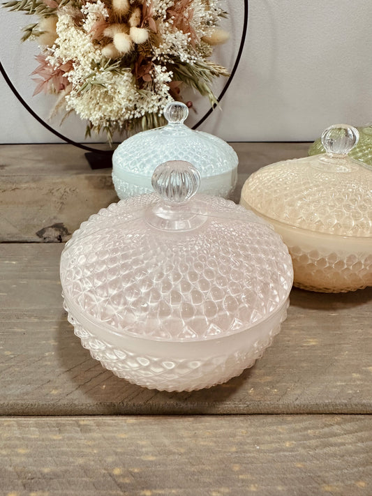 Kaars soft pink small
