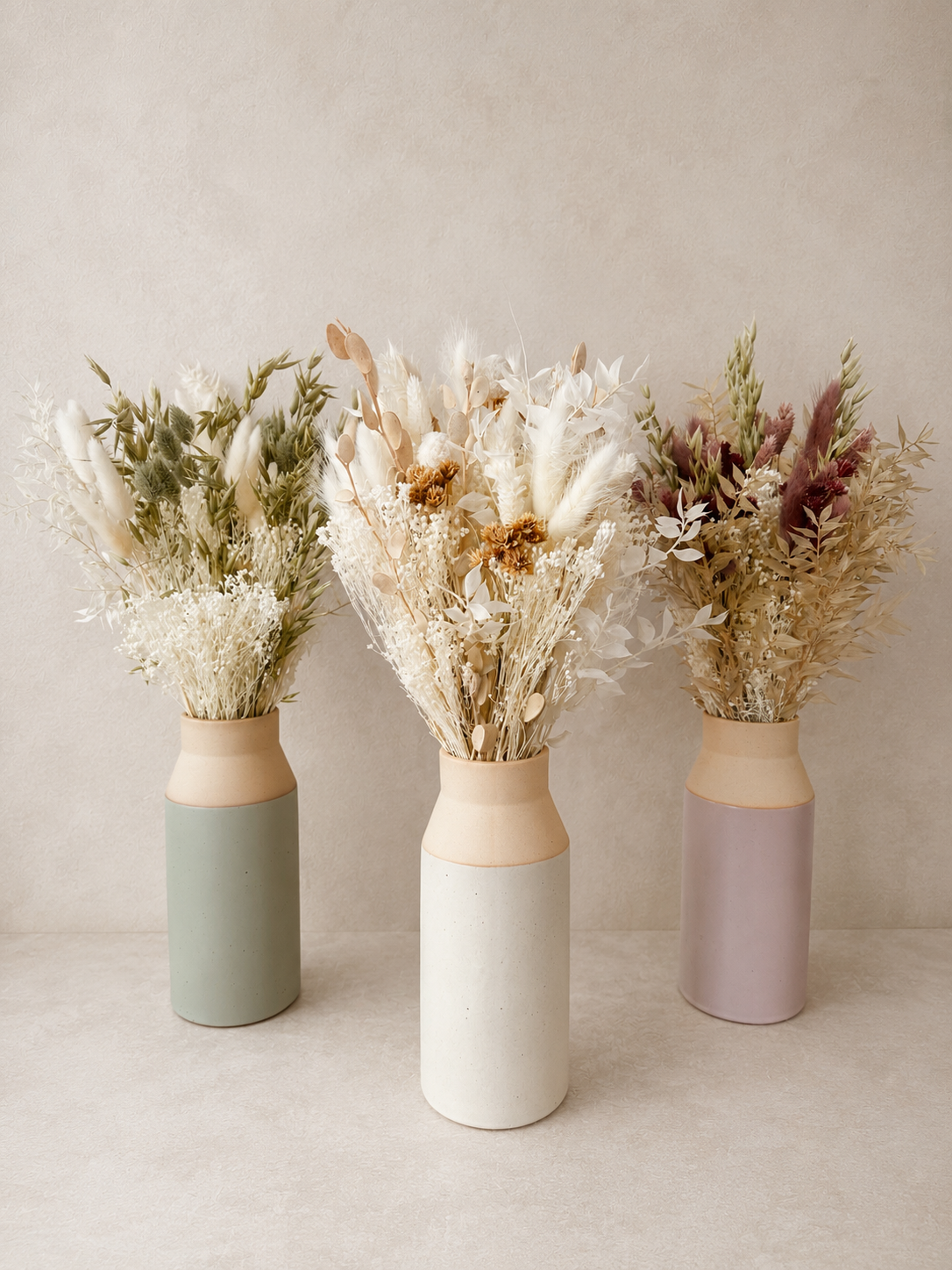 Boeket Blush Harmony incl. vaas