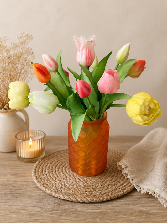 Boeket Spring Delight incl. vaas