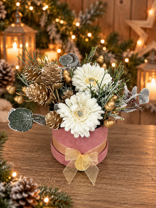 Bloemstuk Jingle Bells