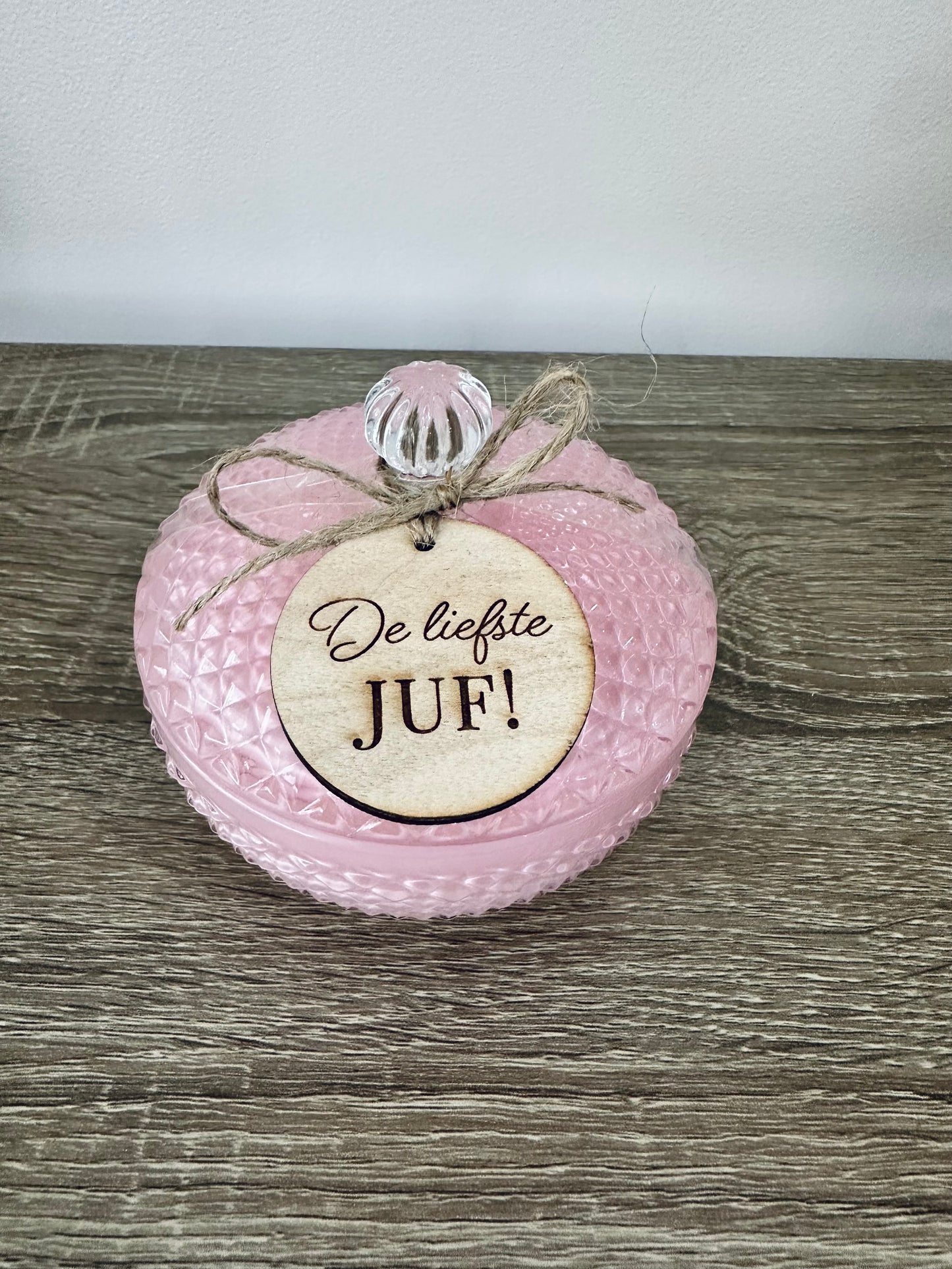 Pink Candle juf
