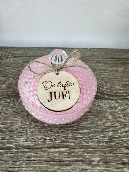 Pink Candle juf