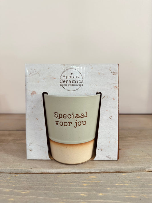 Special Ceramics mok “Speciaal voor jou”
