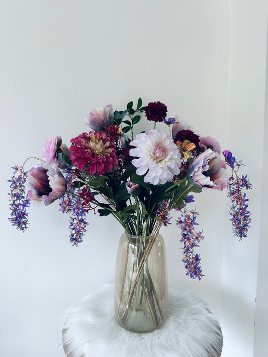 Zijden boeket Winters Dream