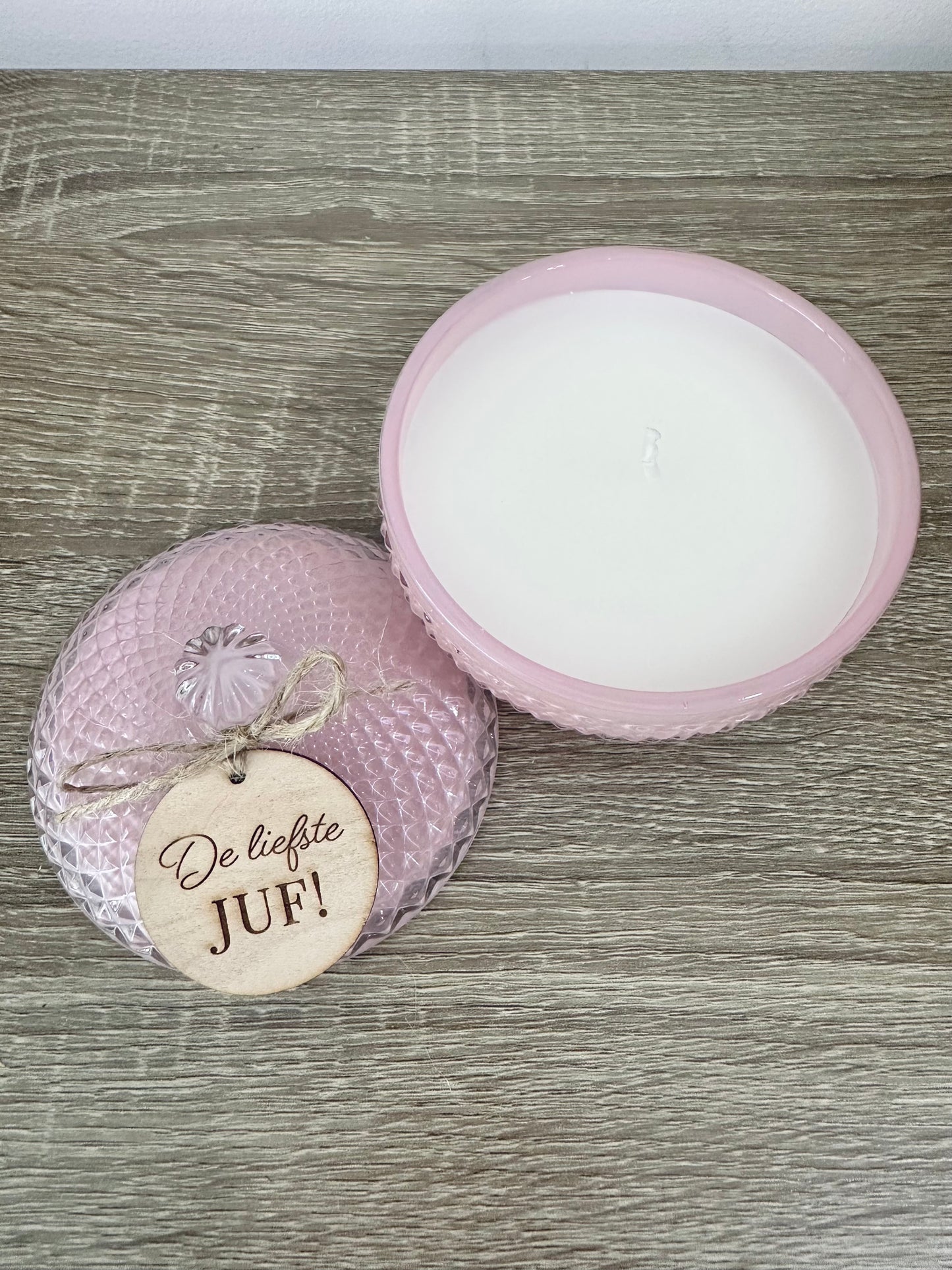 Pink Candle juf