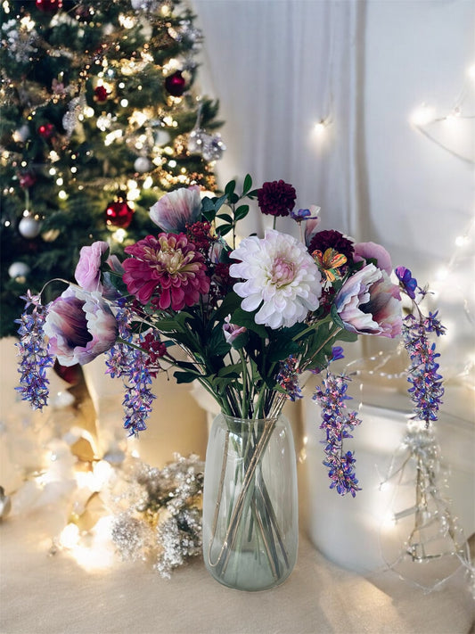 Zijden boeket Winters Dream