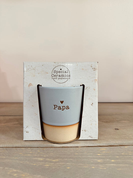 Special Ceramics mok Papa