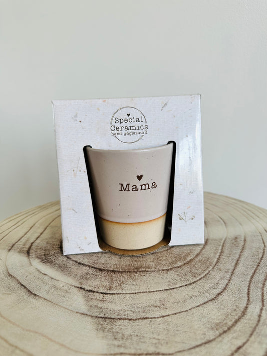 Special Ceramics beker Mama