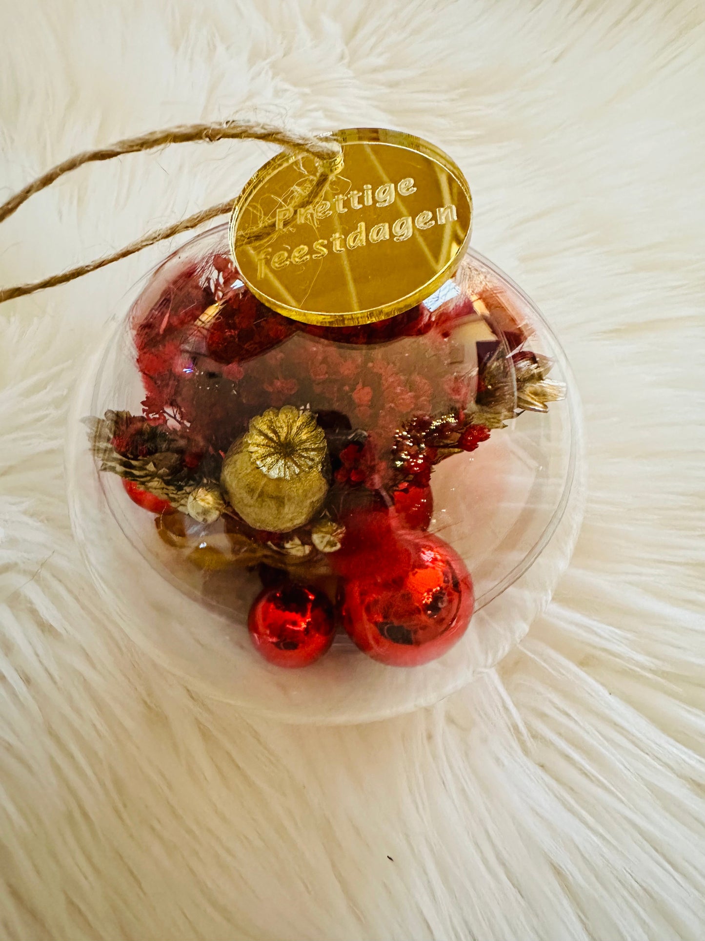 Workshop kerstballen opvullen 26/11 van 13u-15u