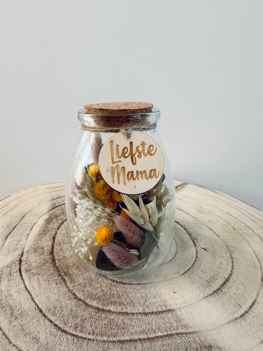 Gesloten vaasje Liefste mama