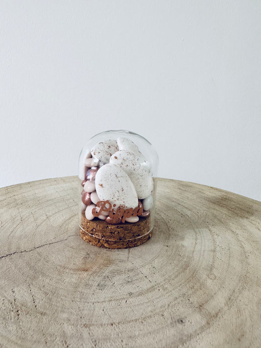 Mini stolp gevuld (per 6 stuks)